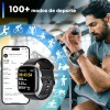 Reloj Inteligente 1.83 Alexa Bluetooth Llamada Smartwatch Idw26 Con Correa