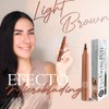 JYE Plumón para Cejas Efecto Microblading, Dibujo pelo a pelo,