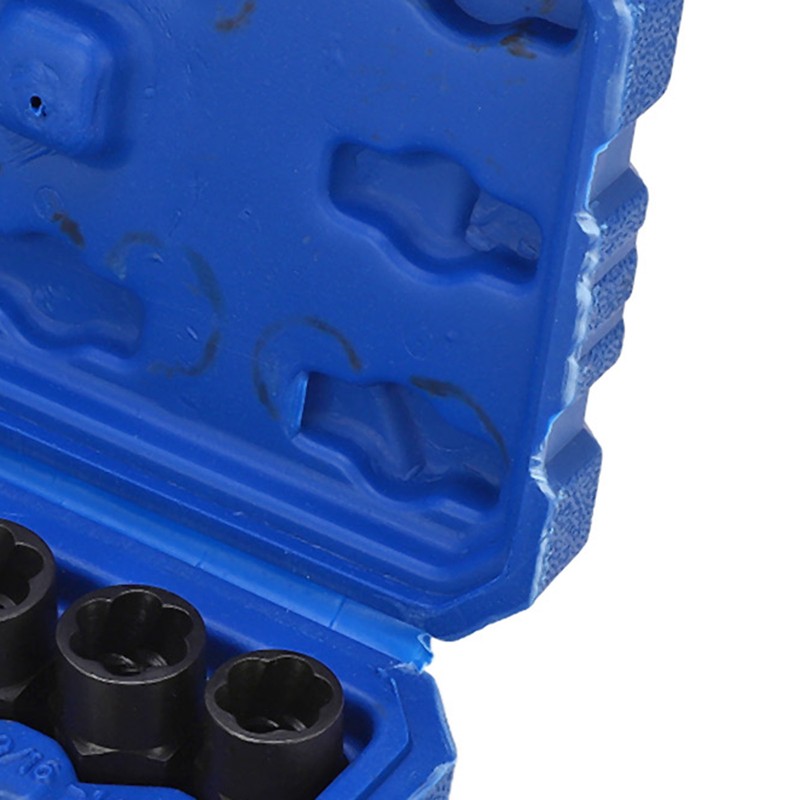 14Pcs Nut Remover Extractor Kit 3/8in Damaged Rusty Bolt Removal