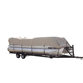 VORTEX Direct Boat Cover for Bennington Pontoon Boat Models 220 225 227 228 2250 2254 2257 2274 2275 2277 2280 (TAN)
