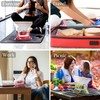 WRAPOK Medium Freezer Bags Ziplock Reusable Sandwich Plastic Food Bags