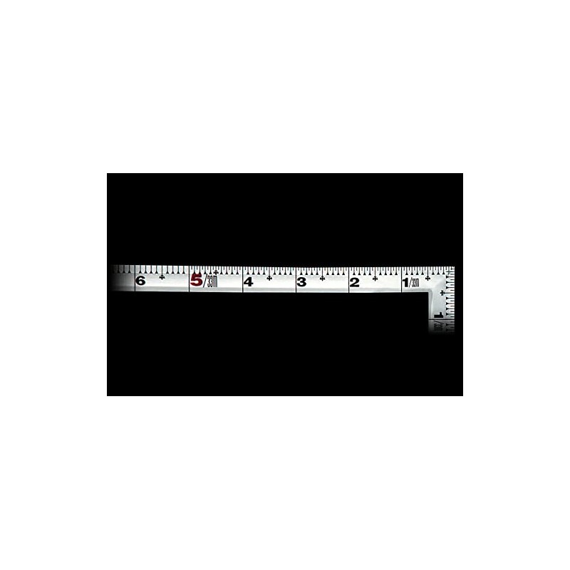 Shinwa Sokutei 10618 Carpentry Scale Back Angle Scale with Red