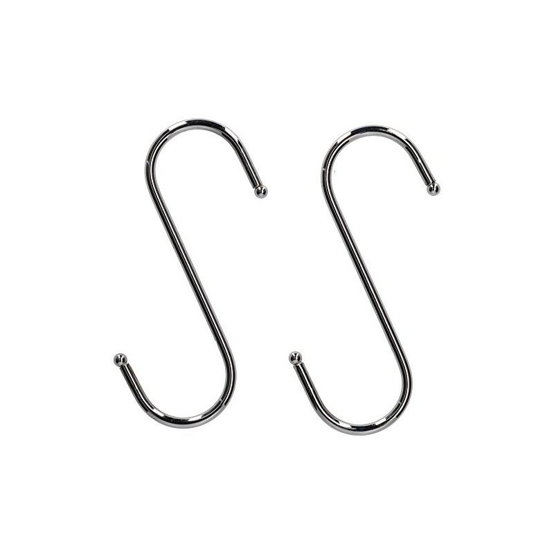 AB Tools 2 x Large 160mm Chrome Ball End Hanger