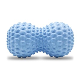 KITWILD Bola de masaje de man, doble bola de masaje de lacrosse para masaje muscular de tejido profundo, terapia fsica, liberacin miofascial, nudos...