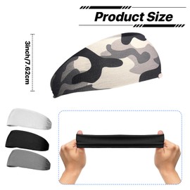 Sports Headbands for Boys Sweat Band Athletic Kids Sweatbands Soccer Headbands for Boys Cycling Playing Ball Running Fitness Walking