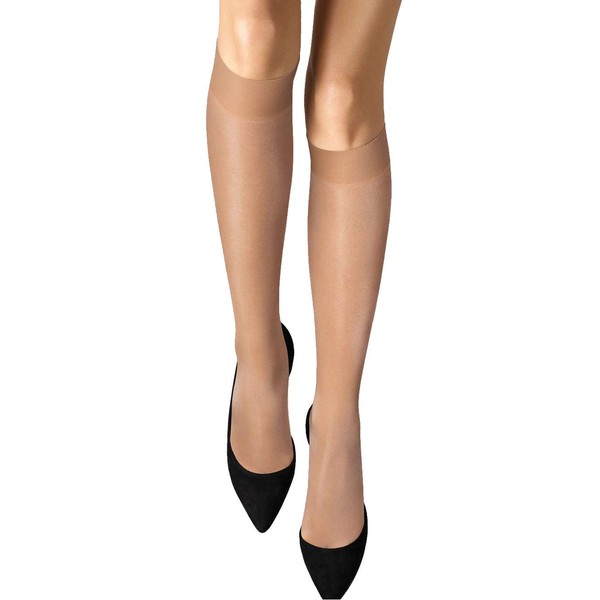 Wolford Satin Touch Knee Highs 3 for 2-Small-Gobi