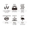 KiU KAH04-910 Folding Umbrella, Parasol, Rain Umbrella, Rain Umbrella, Sun