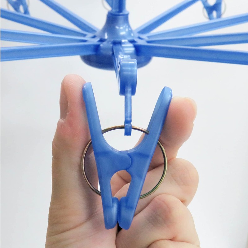Ohe My Laundry 2 Laundry Drying Hanger, Mini, Parasol, Blue,