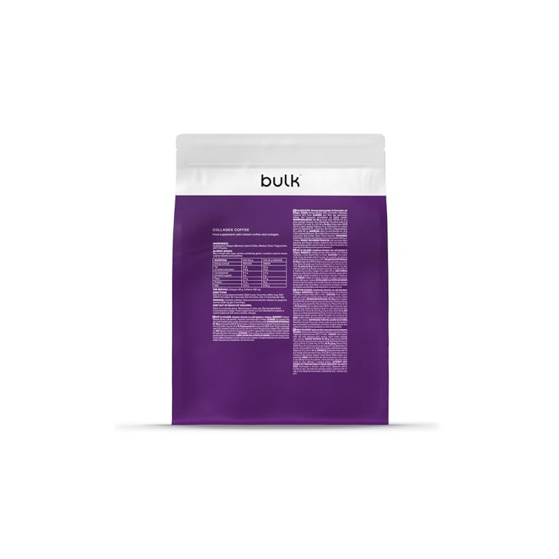 Bulk Collagen Coffee, Black, 500 g