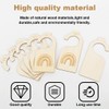 Aililong Baby Clothes Hangers Wooden - Pack of 7 Size