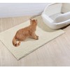 Vivaglory 35"× 25" Extra Large Litter Mat, Super Soft Microfiber