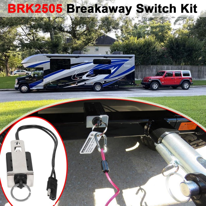 BRK2505 Breakaway Switch Kit suitable for Blue Ox Patriot Tow