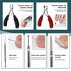 Modixun Toenail Clippers, Heavy Duty Toe Nail Clippers for Thick