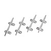 Hoffen Boat Cleat, 4 Pack 316 Stainless Steel 4 inch