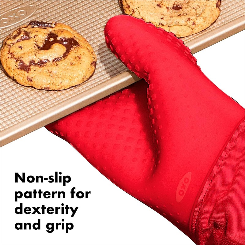 OXO Good Grips Silicone Oven Mitt, Jam - Pack of