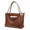 Large Tote Bag for Women Work with Zipper 16L Vegan