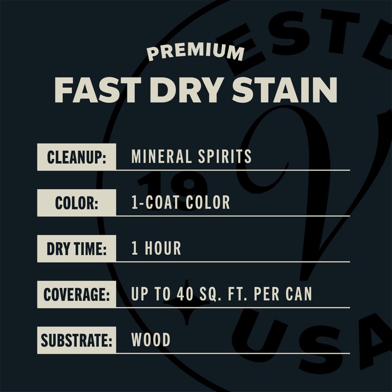 Varathane Premium Fast Dry Wood Stain Spray, 10.25 oz, Cognac,