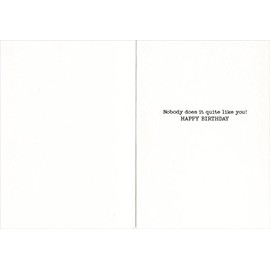 Woman at Pool Hall Avanti America Collection Funny Birthday Card for Her