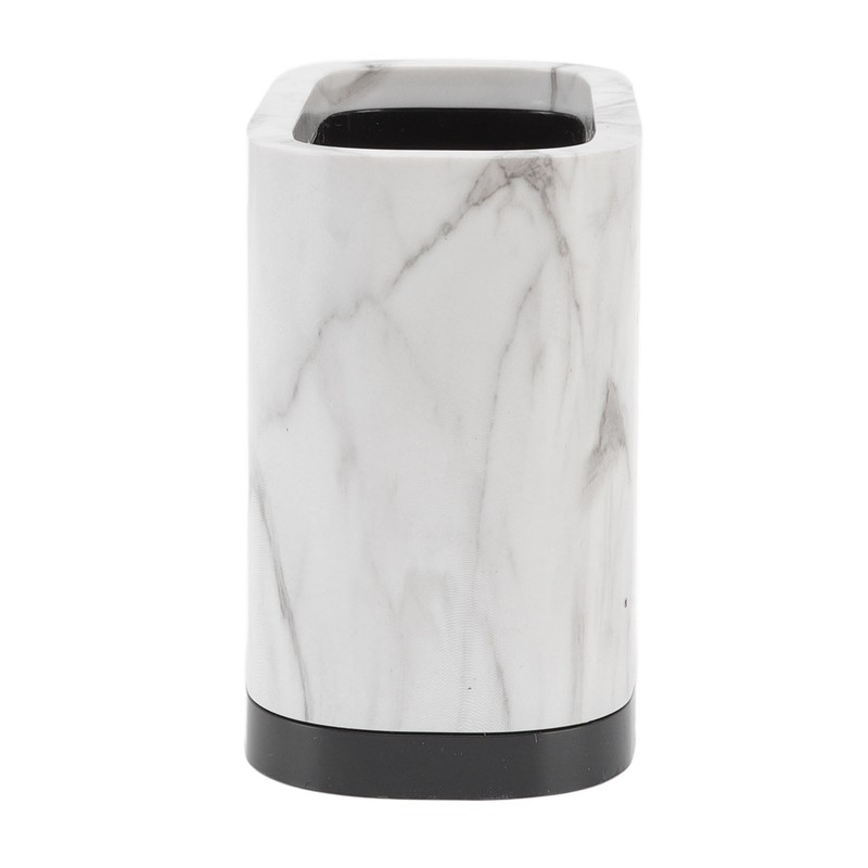 Marble Pattern Pen Holder Fashionable Minimalist Makeup Brush Holder Cup