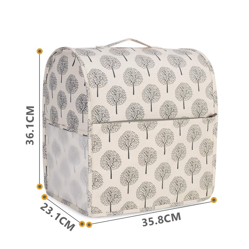 Yarwo Stand Mixer Cover, Protective Dust Cover with Top Handle