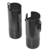 HIYOYO Motorcycle Front Lower Fork Tube Covers Set Fit for