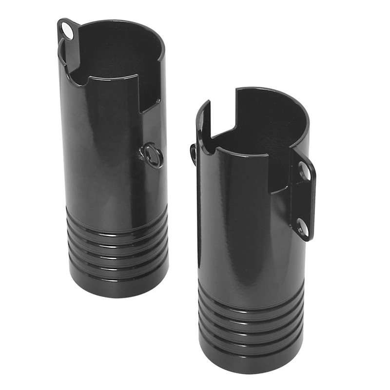 HIYOYO Motorcycle Front Lower Fork Tube Covers Set Fit for
