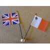 Malta Maltese Cross Friendship Table Flag