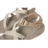 Chaco Women's CUSHZ Sandal, Frond Dark Vanilla, 9