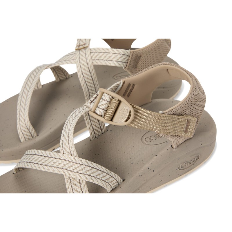 Chaco Women's CUSHZ Sandal, Frond Dark Vanilla, 9