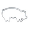 Staedter Lucky Pig Cookie Cutter, Silver, 8 cm