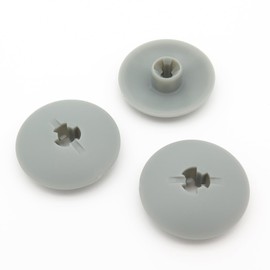 VVO Fasteners Plastic Underbody Shields and Insulation Panel Fastener Clip, Grey (Pack of 10)