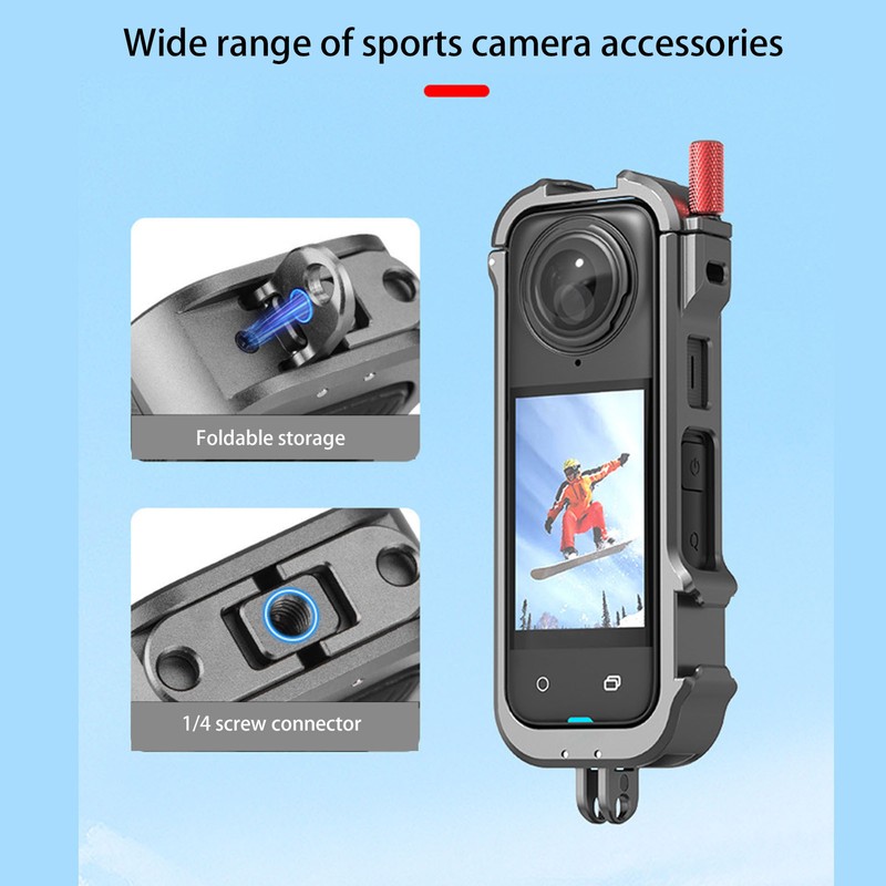 Aluminum Frame Cage for X4 Professional Protective Case with Silicone