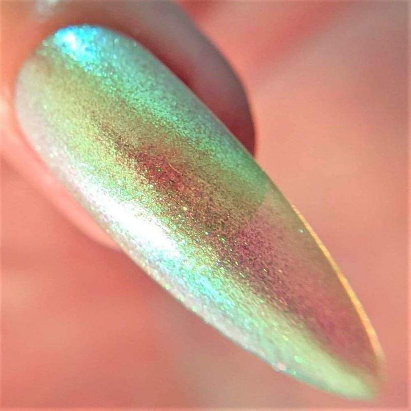 Parrot Polish "Kelpi Multichrome Green/Gold/Silver