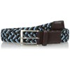 PGA TOUR mens Pga Tour Multicolor Stretch Braid Men's Belt,