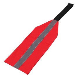 WANGCL 2 Pieces Safety Travel Flag for Kayak Red Canoe Safety Flag for Reflective Kayak Canoes Towing Warning Flag Safety Accessories Flag Sign Kit