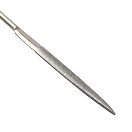 Besdia Diamond Precision File #200 1 Piece Polishing Grinding (Half Round PF-102F)