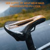 HENMI Bicycle Saddle Men Women Comfortable Breathable Shock Absorbing Ergonomic