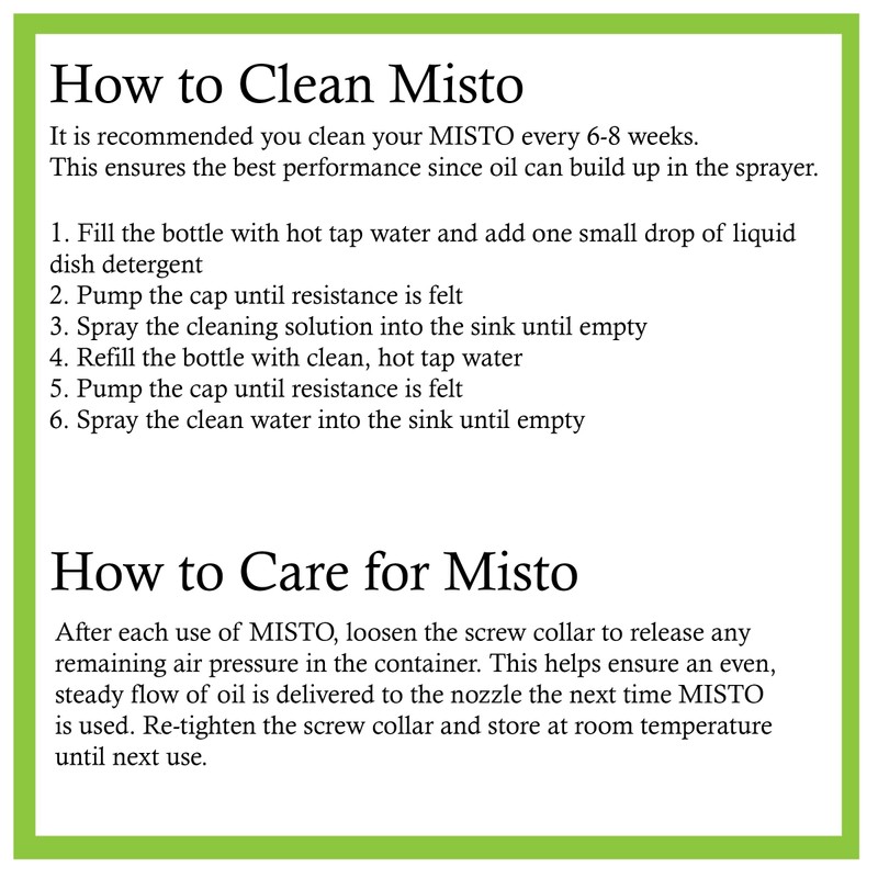 Misto International Brushed Aluminum Olive Oil Sprayer