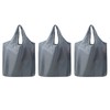 CHENGZI 3 Pac Reusable Grocery Bags Lightweight Shopping Bags, Fold