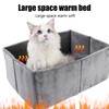Cat Warming Bed | Soft Cat Bed with Non-Slip Bottom