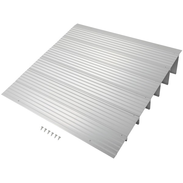 INEEDUP Threshold Ramp, Portable Aluminum Folding Handicap Ramp, Mobility Ramp
