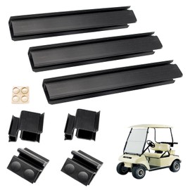 Club Car DS Golf Cart Windshield Retaining Clips Kits with Screw Nut for 2000.5-UP