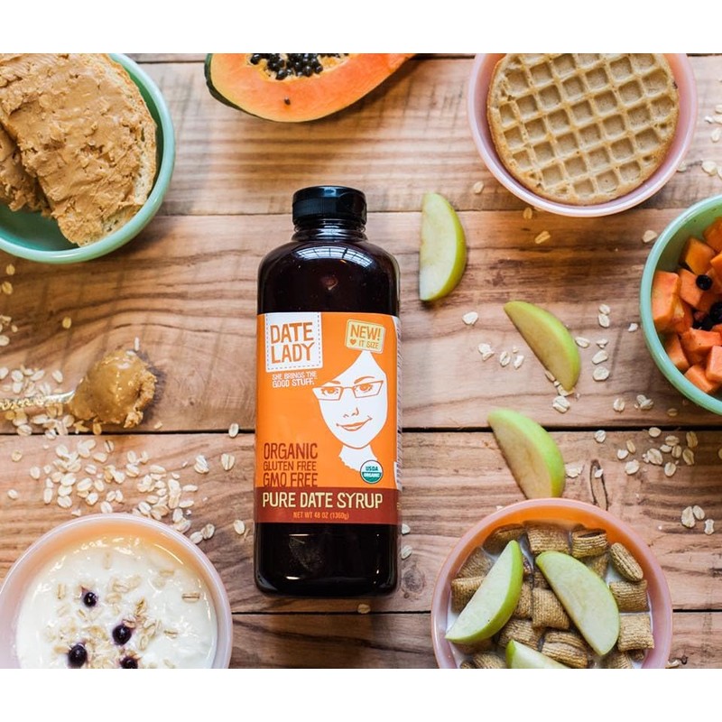 Date Lady Organic Date Syrup 12 oz Squeeze Bottle |
