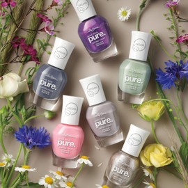 Sally Hansen Good.Kind.Pure.™, Iris Dusk, 16-free and 100% Vegan, Long Lasting, Purple Nail Polish