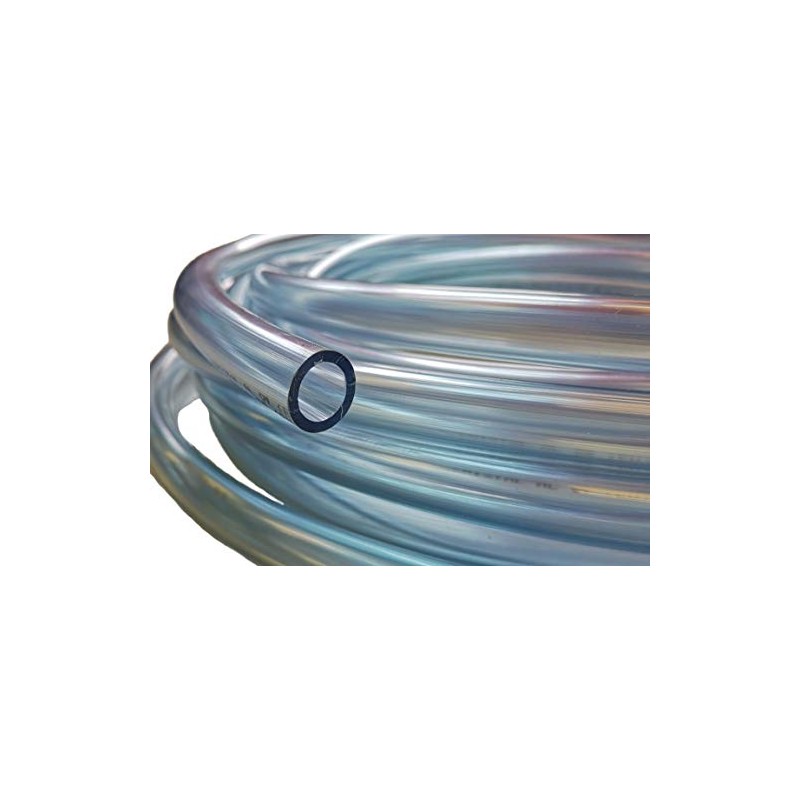 4mm ID x 6mm OD Clear PVC Tube - Water/Air