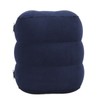 Inflatable Foot Rest Double Valve Blue PVC Flocking Washable Inflatable