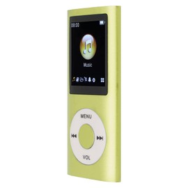 Mini MP3 Player, MP3 Music Player, Mp3 Player for Kids, Multifunctional Music Player, Music Player, Radio Function, Portable, 1.8 Inch HD Screen (Green)