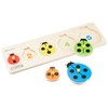 BorneLund Original First Pickup Puzzle Ladybug [5 Pieces] Ages 2