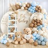 Blue Bear Baby Shower Boxes Decorations for Boy Baby Shower