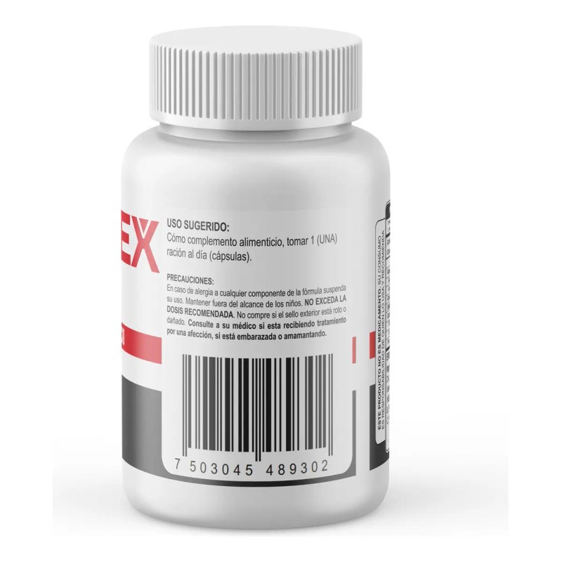 Supervits Pack Eronex Complejo Herbal Salud Capsulas Sfn Sabor